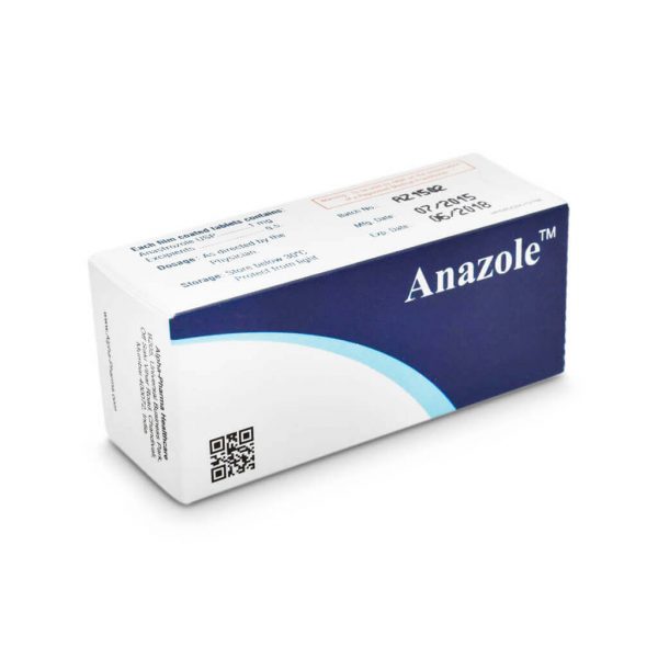 Anazole 1mg 30 tabs Alpha Pharma 1
