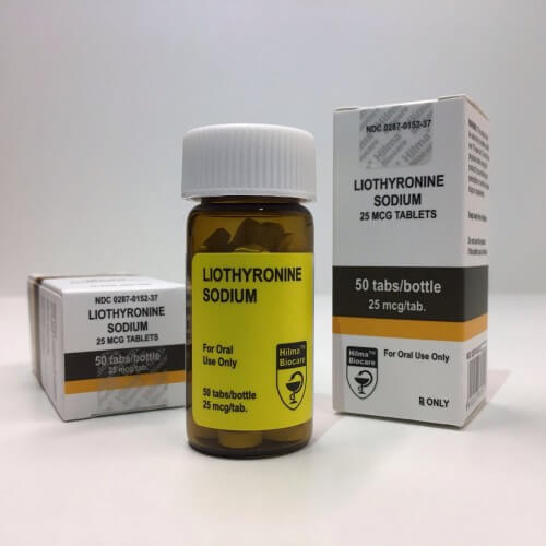 Liothyronine Sodium Hilma Biocare 25mcg 50tabs