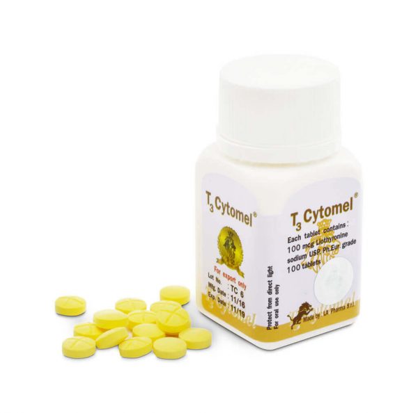 T3 Cytomel 100mcg 100 tabs La Pharma 1 1